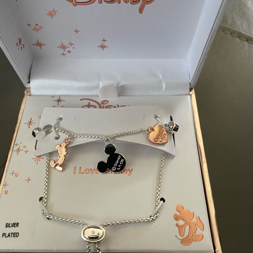 Disney silver plated adjustable bracelet - Picture 6 of 16